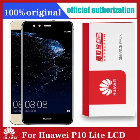 100 oryginalny 5 2 wyświetlacz dla Huawei P10 Lite LCD ekran