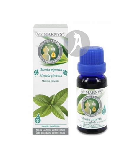 Aceite Esencial De Menta Piperita Marnys Ml