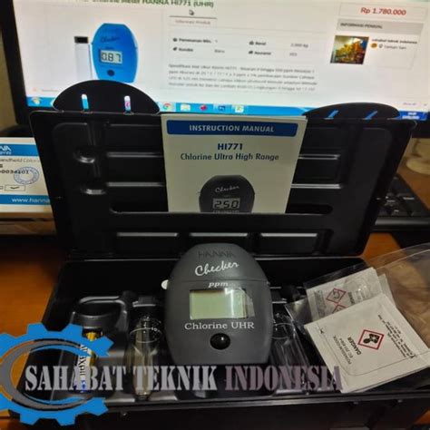 Jual Jual Alat Ukur Chlorine Meter HANNA HI771 UHR Shopee Indonesia