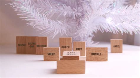 Minimalist Nativity Set