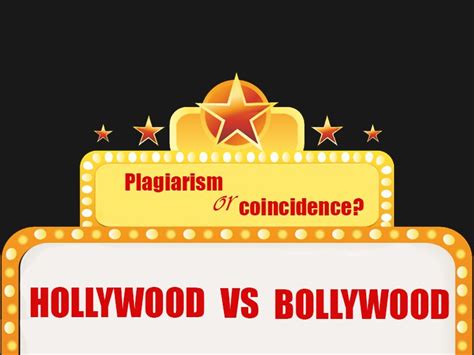 Hollywood vs Bollywood | PLagiarism or Coincidence