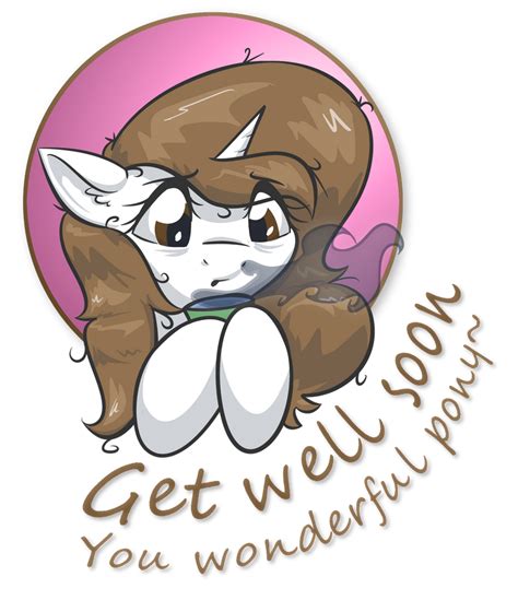 Annyshy - Get well soon by SilverBlazeBrony on DeviantArt