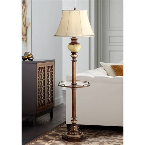 Bronze, With Tray Table, Floor Lamps | Lamps Plus