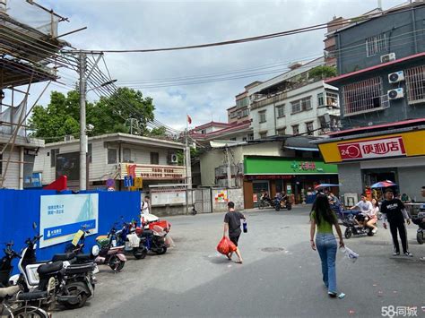 【5图】城中村 十字路口铺位 双门面广州白云新市商铺租售生意转让转让 广州58同城