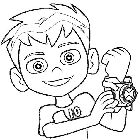 Dibujos De Ben 10 Para Colorear Ben 10 Para Colorear Ben 10 Dibujos