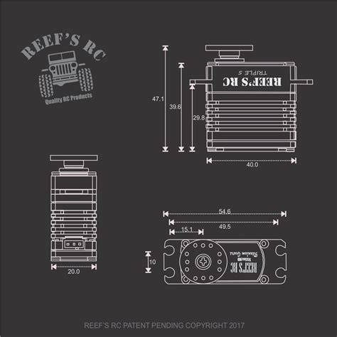 Reefs Rc Hd High Torque Digital High Voltage Coreless Servo