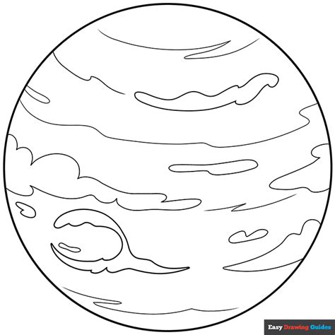 Neptune Coloring Page