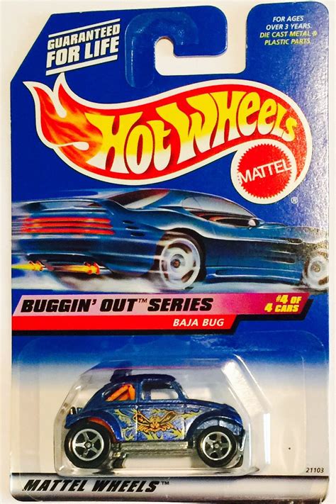 Hot Wheels Buggin Out Series 1998 Baja Bug Hot Wheels Mattel Hot