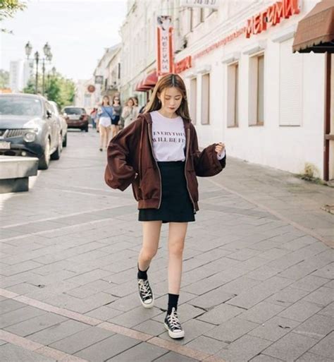 7 Beautiful Korean Girl Ootd Styles That Make Hangouts More Enjoyable