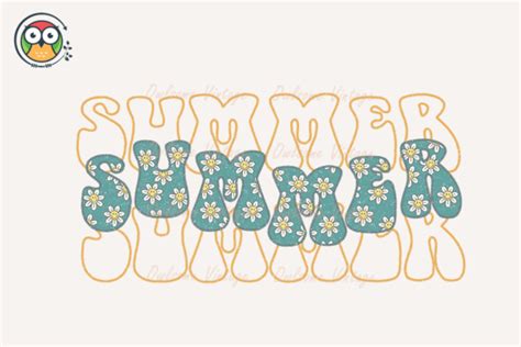 Vintage Summer Sublimation Design Graphic By Owlsome Vintage Creative