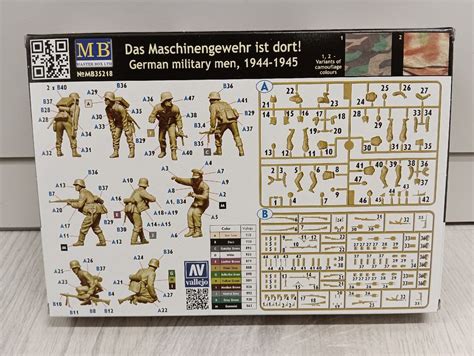 Masterbox 135 German Military Men 1944 45 Tamiya Revell Kaufen