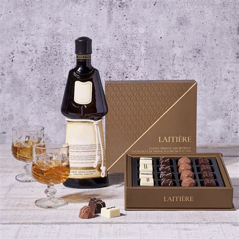 Coffee Truffle & Spirits Gift Set – liquor gift baskets