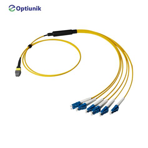 Mtp Apc Lc Upc Pre Terminal Multi Core Fiber Optic Patch Cord Os Os