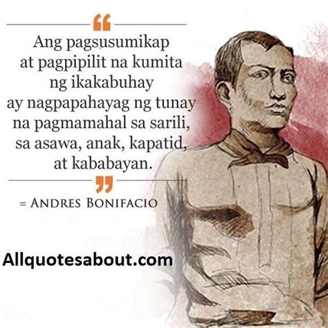 Top 20 Andres Bonifacio Quotes And Sayings Patriotic Quotes Andrés