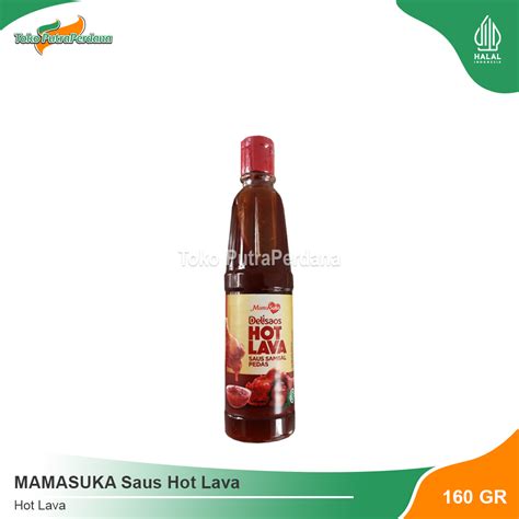 Jual Mamasuka Saos Saus Hot Lava Gr Botol Shopee Indonesia