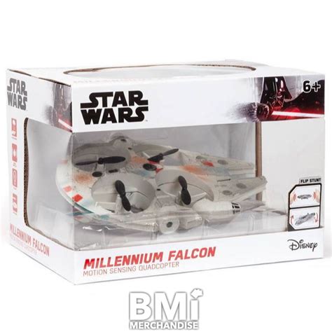 STAR WARS MILLENNIUM FALCON MOTION SENSING DRONE