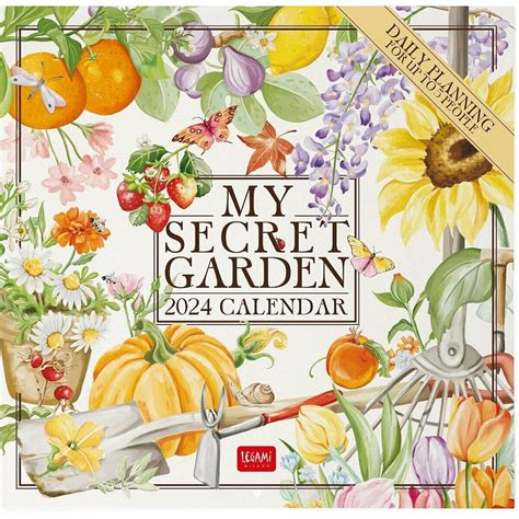 Calendrier Familial Fleur Et Jardin