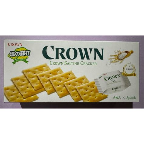 Crown原味蘇打餅乾（202467到期）的價格推薦 2024年5月 比價比個夠biggo