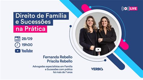 Aula Aberta Direito De Fam Lia E Sucess Es Na Pr Tica Grupo Verbo