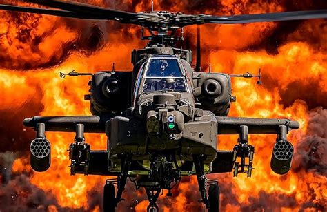 Boeing AH 64 Apache Military Plane Aircraft HD Wallpaper Peakpx