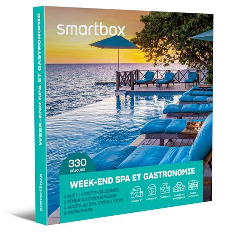 Smartbox Week End Spa Et Gastronomie Coffret Cadeau S Jour Pas Cher