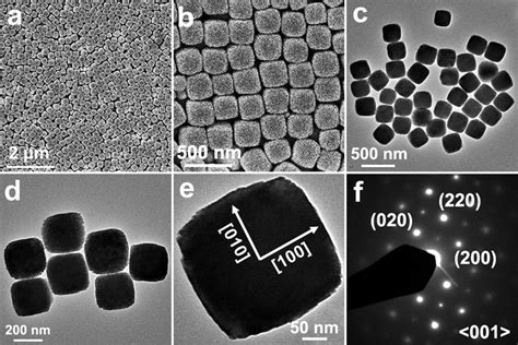 Morphology Characterization A B Fesem Images And C D Tem Images