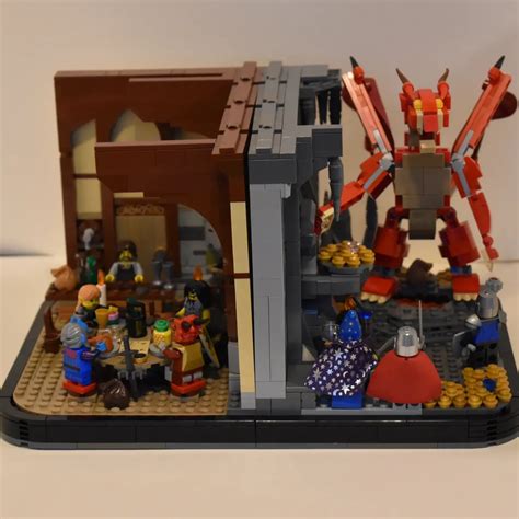 LEGO IDEAS 50 Years Of Dungeons Dragons Bookends On 50 Years