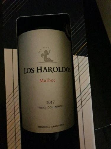 2018 Los Haroldos Vinos Con Angel Malbec Vivino US