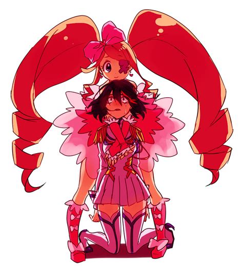 Matoi Ryuuko Junketsu And Harime Nui Kill La Kill Drawn By Tamae