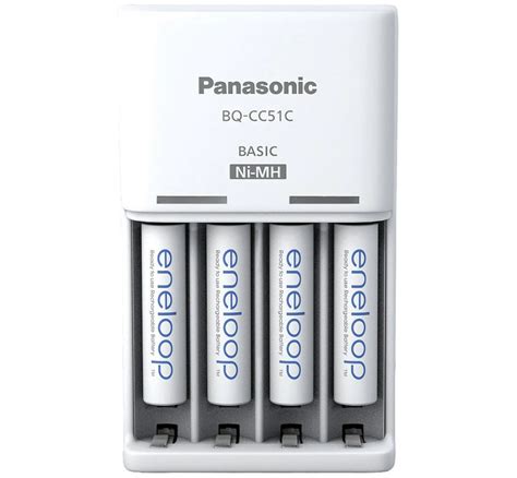 Panasonic Eneloop Basic Bq Cc51 4x Aa Aaa Nimh Akkumulátor Töltő