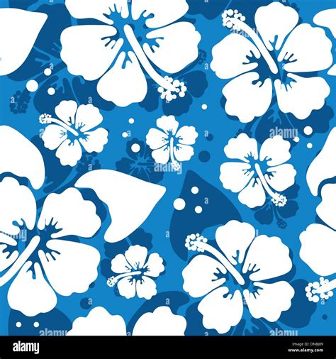 Hibiscus Flower Pattern Hi Res Stock Photography And Images Alamy