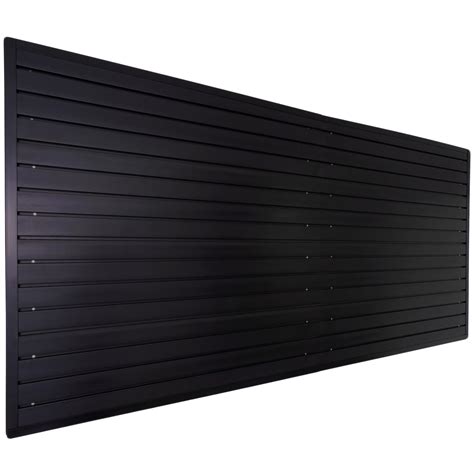 Buy Slat Wall Paneling Garage Wall Organizer Black Slatwall Panels X