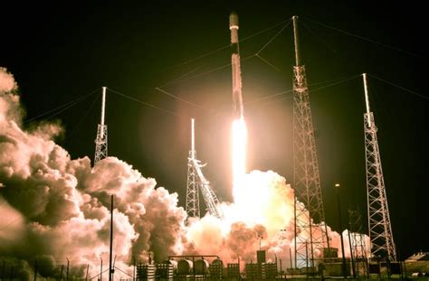 Spacex Launches Galaxy 37 Satellite For Intelsat