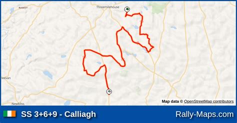 Ss Calliagh Stage Map Monaghan Stages Rally Rally