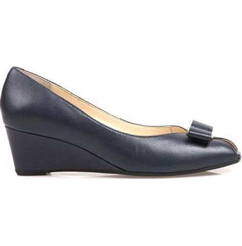 Van Dal Womens Bay Marine Navy Court Shoes 2289420