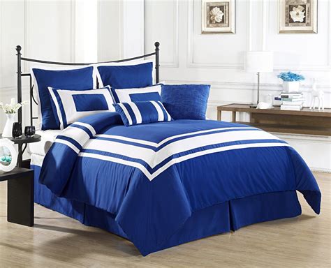 Nautical Cal King Comforter Sets Navy Pieces Comforter Set BLUE