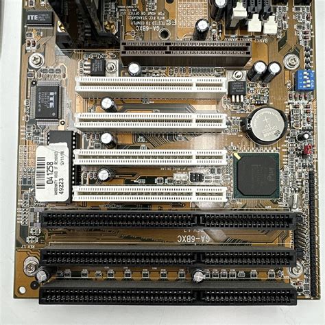 Gigabyte Ga Bxc Slot Motherboard Atx Intel Bx Pentium Iii Agp X