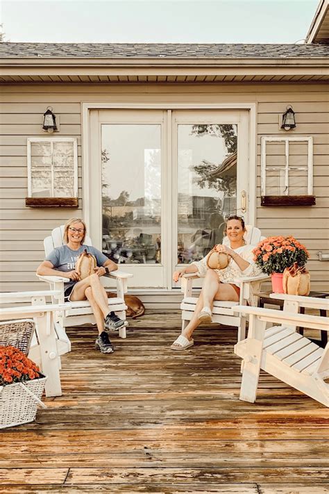 Sunday Spruce Up Project A Deck Makeover Deb And Danelle