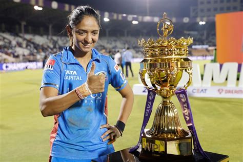 The Inaugural Wpl Trophy Went To Mumbai Indians