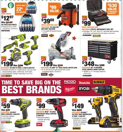 Home Depot Black Friday Tool Deals Updated