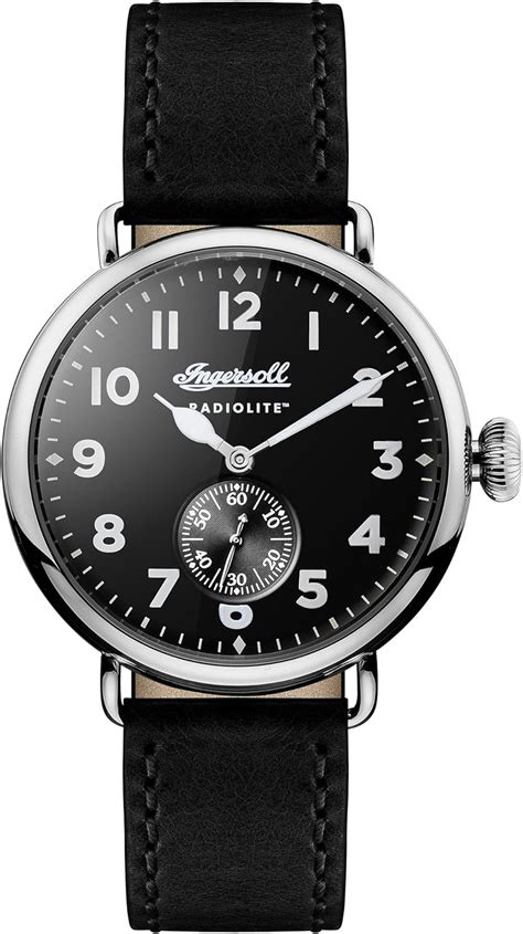 Ingersoll I03201 Reloj para Hombre Redondo Análogo color Negro