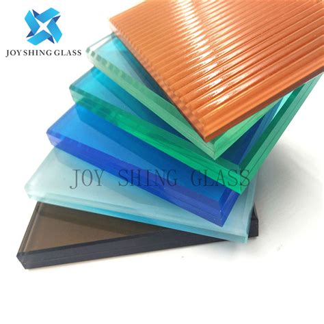 Green Laminated Glass 6 38mm 8 38mm 10 38mm Colored Laminated Glass Sheets Price China Green