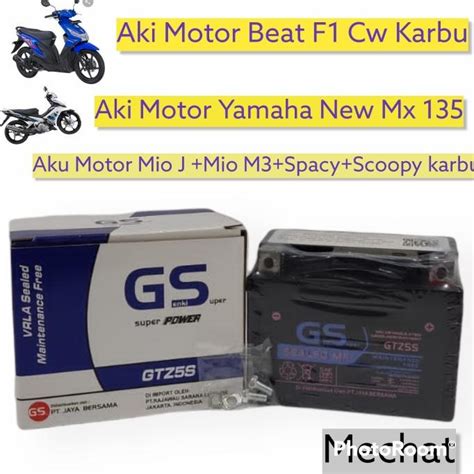 Jual Aki Motor Yamaha Mio Soul Gt Gtz S Gs E Aki Kering Mf Ayo Beli