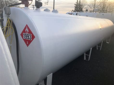 4,000 Gallon Double Wall Above Ground Fuel Storage Tank | UL 142