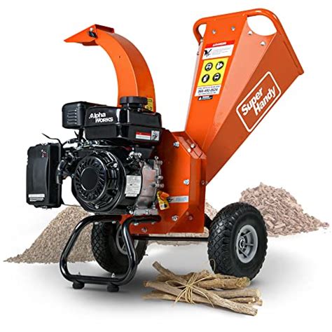 Landworks Wood Chipper Shredder Mulcher Heavy Duty Compact Rotor