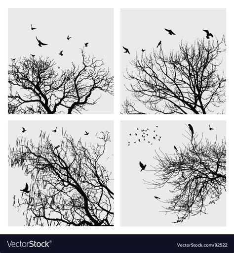 Branch collection Royalty Free Vector Image - VectorStock