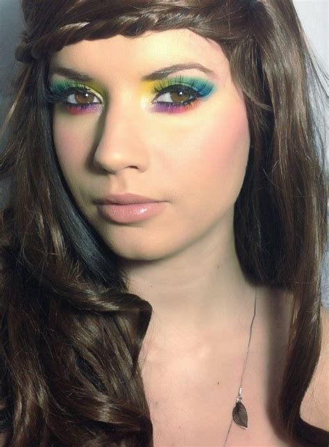 Maquillaje De Hippie Carnaval 2016 Paso A Paso Hippie Makeup Disco