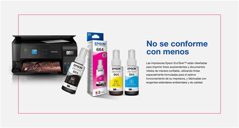 Botellas De Tinta Epson Ecofit Color Negro T664 2 Unidades