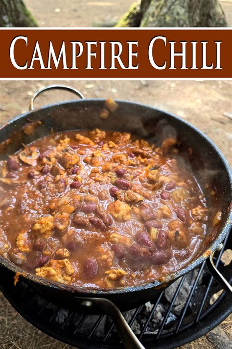 Smoky Dutch Oven Campfire Chili Recipe 2 Nerds In A Truck