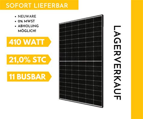 Ja Solar Balkon Wp Pv Modul Jam S Mr Solarmodule